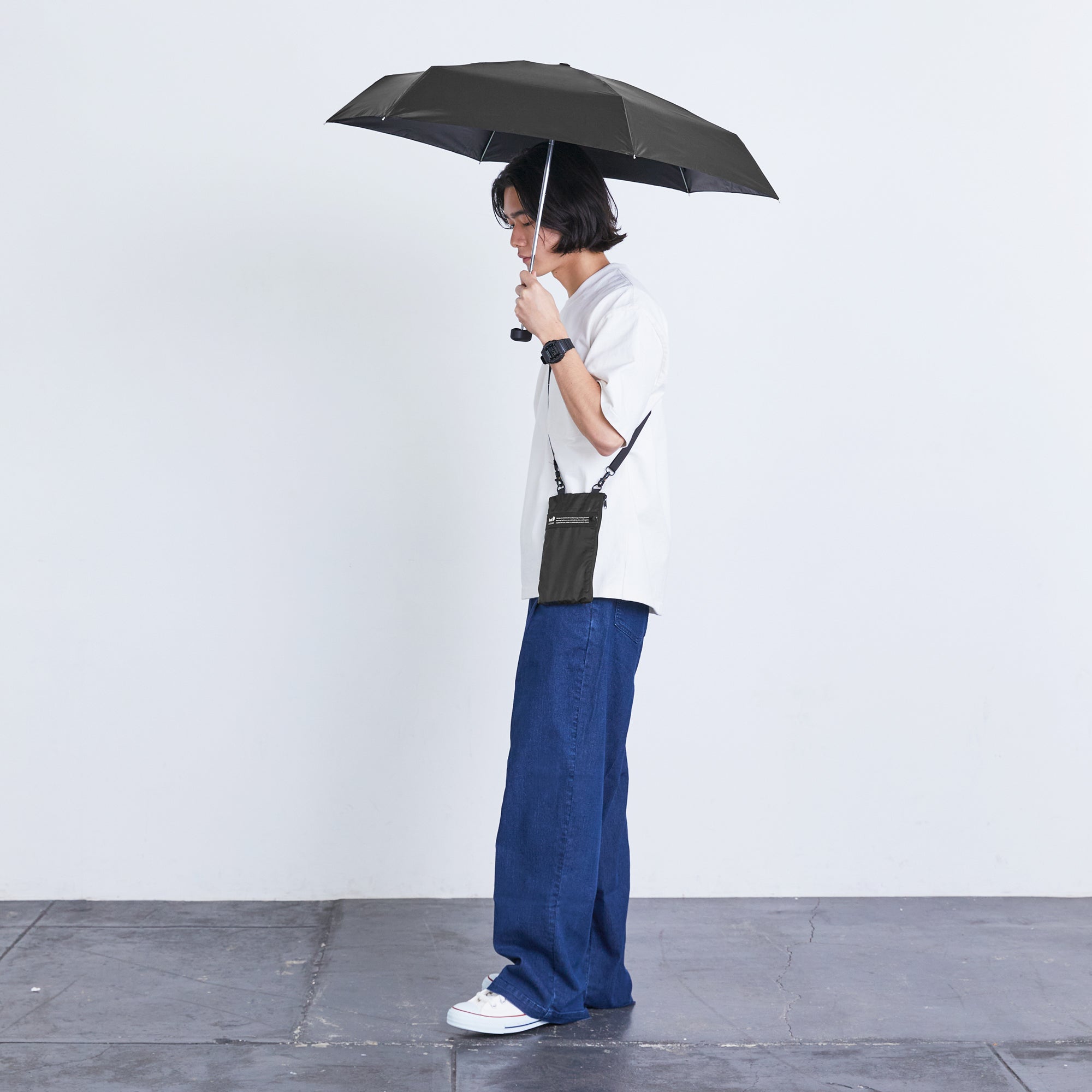 Multi Sacoche Umbrella / Plain Color Mini