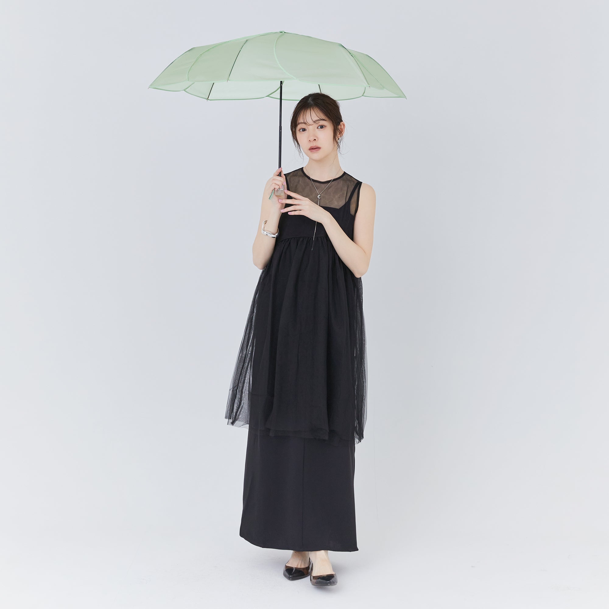 クリアアンブレラ / パウダリーフローラ ミニ | Clear Umbrella Powdery Flora Mini