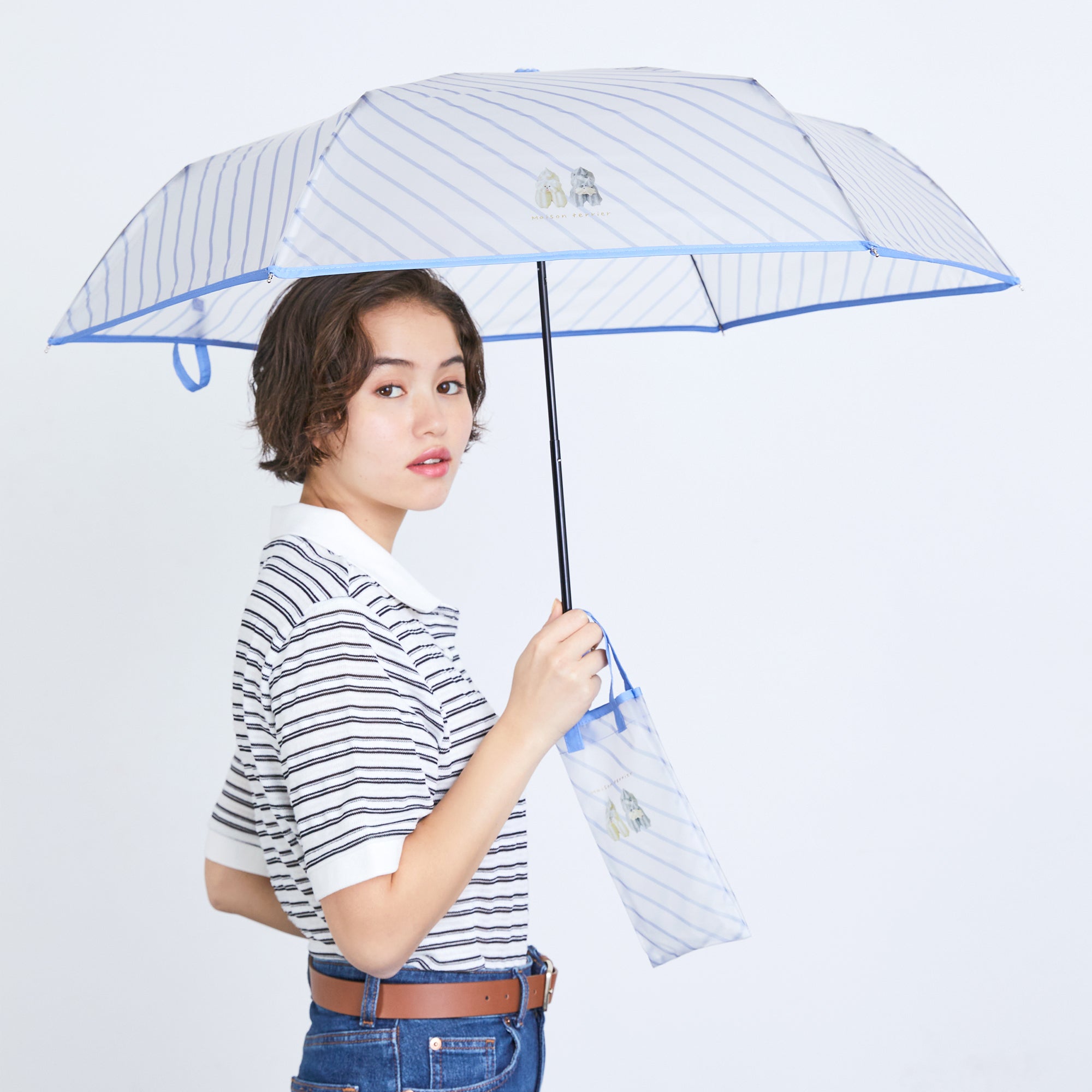 クリアアンブレラ / メゾン・テリア トートバッグ ミニ | Clear Umbrella Maison terrier Mini