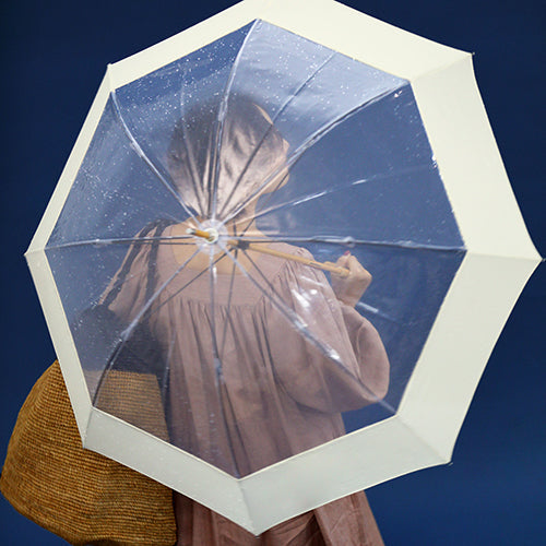 日経トレンディ6月号に掲載されたU-DAYエコクリア傘の紹介イメージ