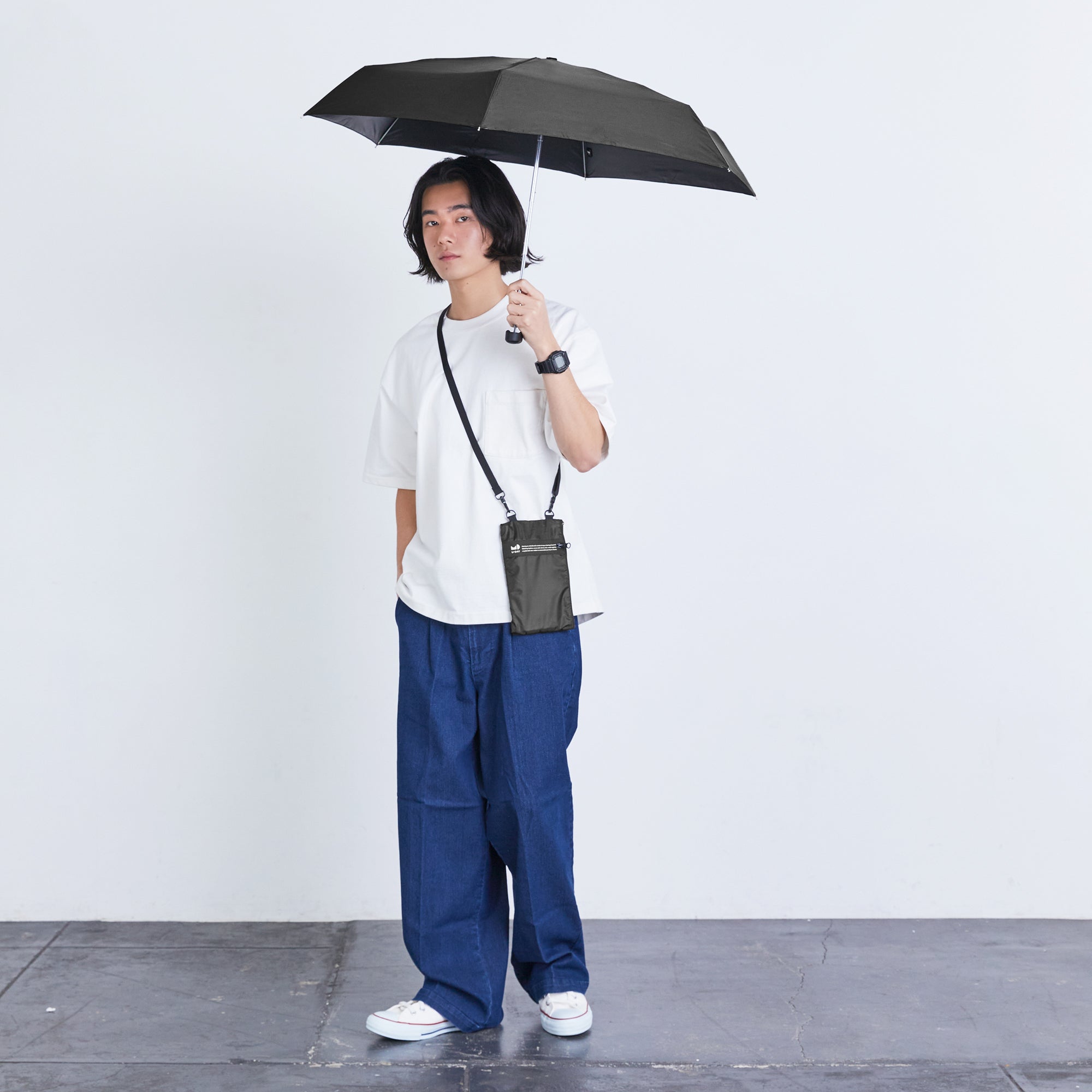Multi Sacoche Umbrella / Plain Color Mini