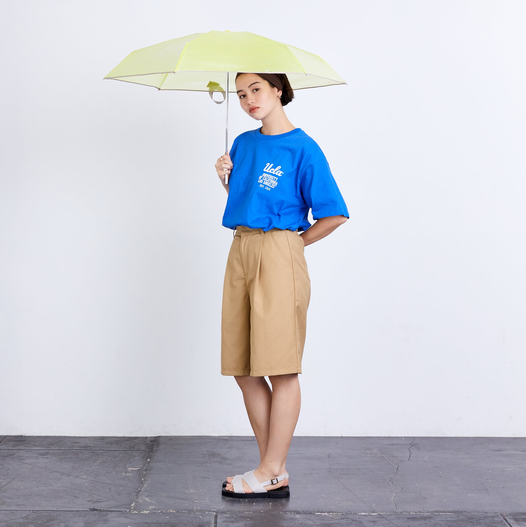 カラーリップクロスアンブレラ／クリアカラー ミニ | Color Rip Cloth Umbrella／Clear Color Mini