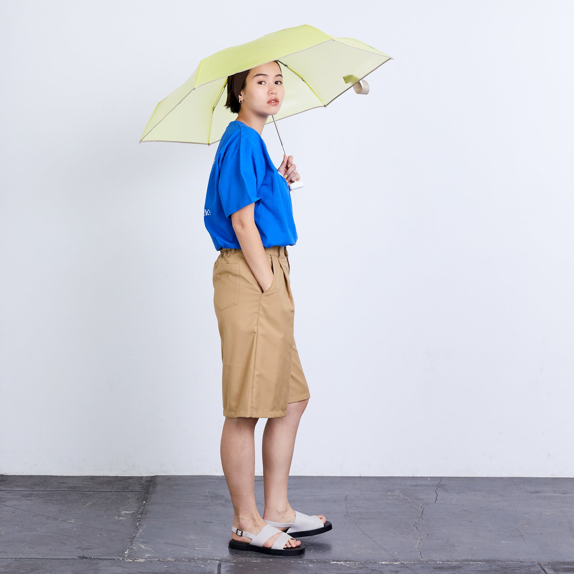 カラーリップクロスアンブレラ／クリアカラー ミニ | Color Rip Cloth Umbrella／Clear Color Mini