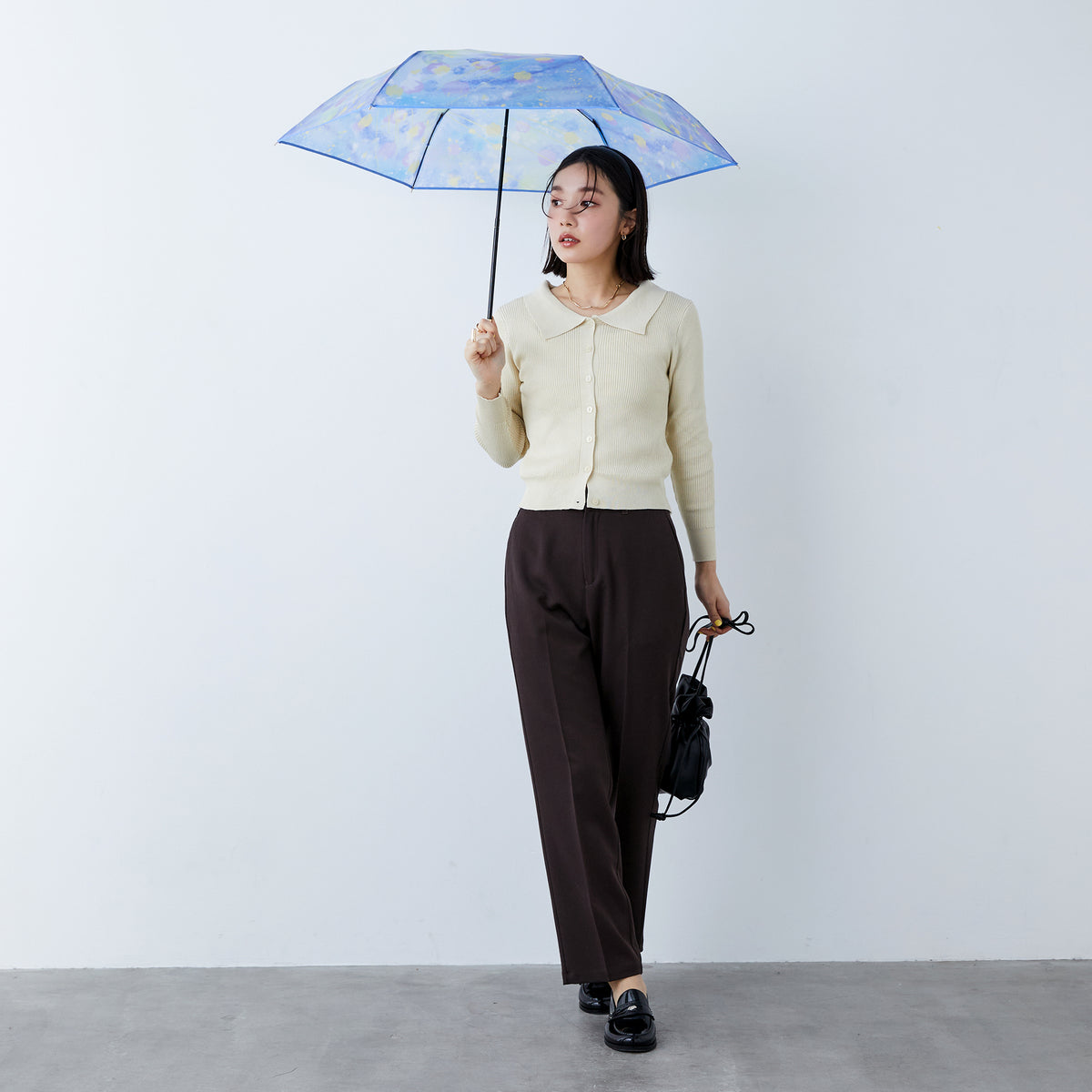 クリアアンブレラ／フィーリングアート トートバッグ ミニ | Clear Umbrella Feeling Art Mini