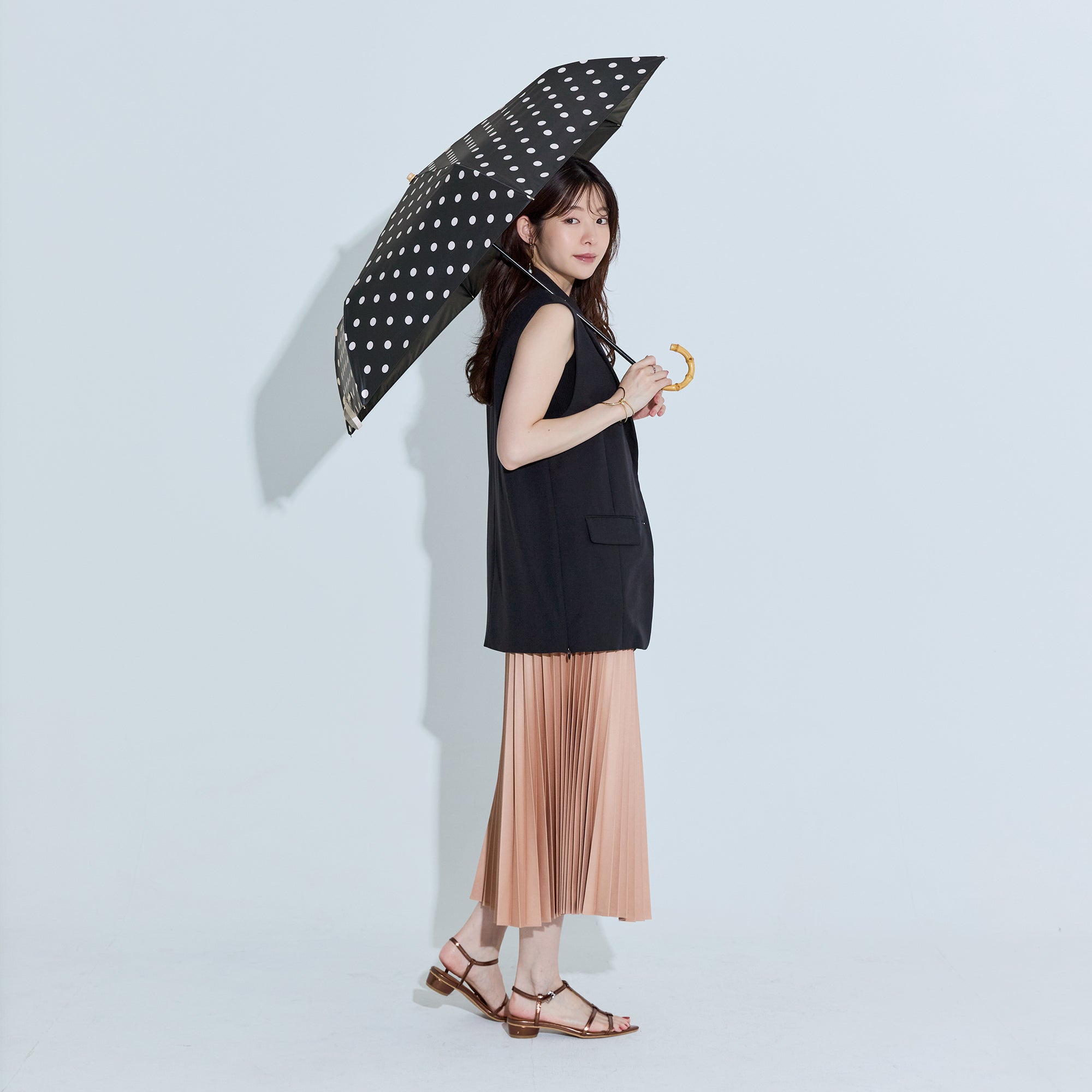 PUドット ラージ トートバッグ ミニ | Dots Large Mini