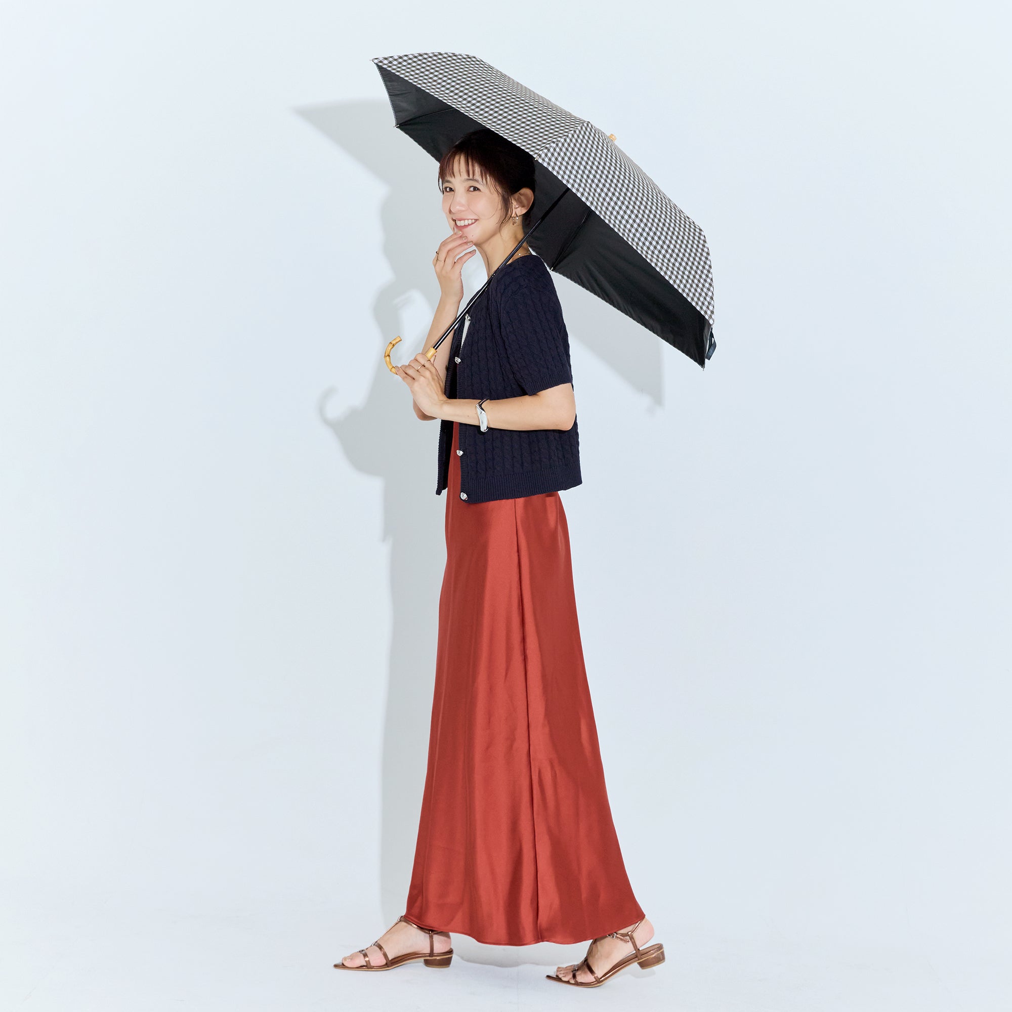 PUギンガム ラージ トートバッグ ミニ | Gingham Large Mini