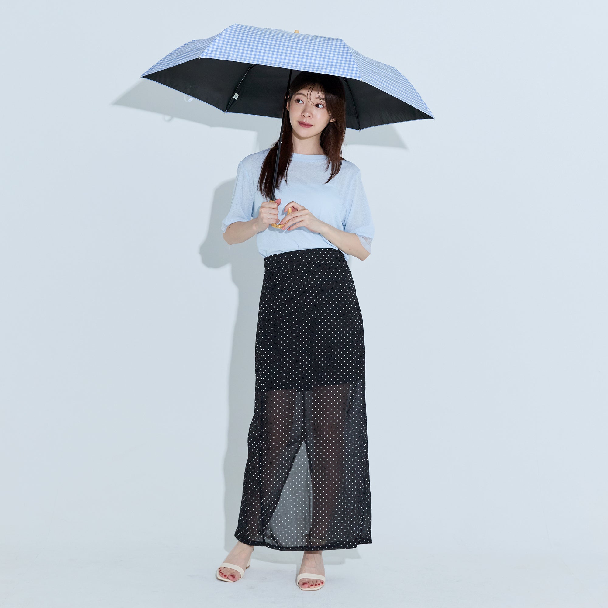 PUギンガム ラージ トートバッグ ミニ | Gingham Large Mini