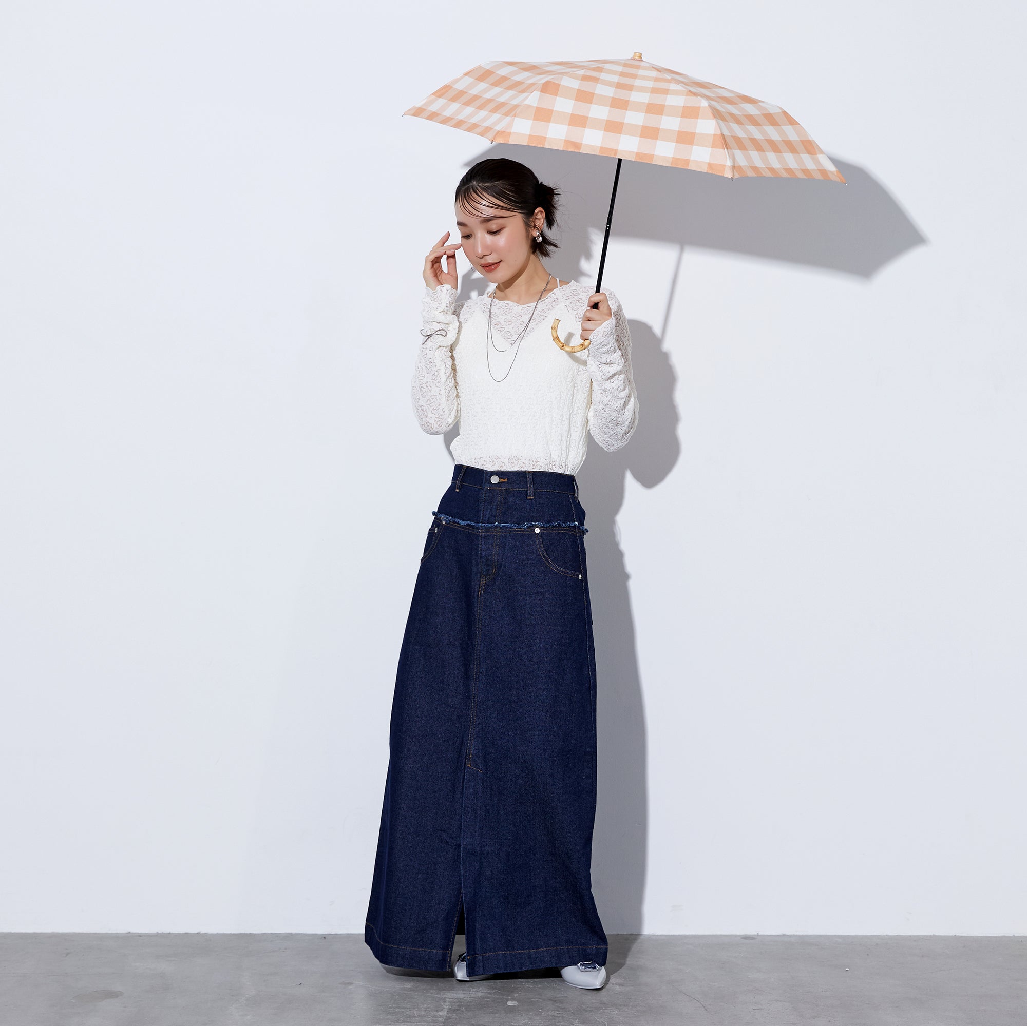 チェック トートバッグ ミニ | Check Mini