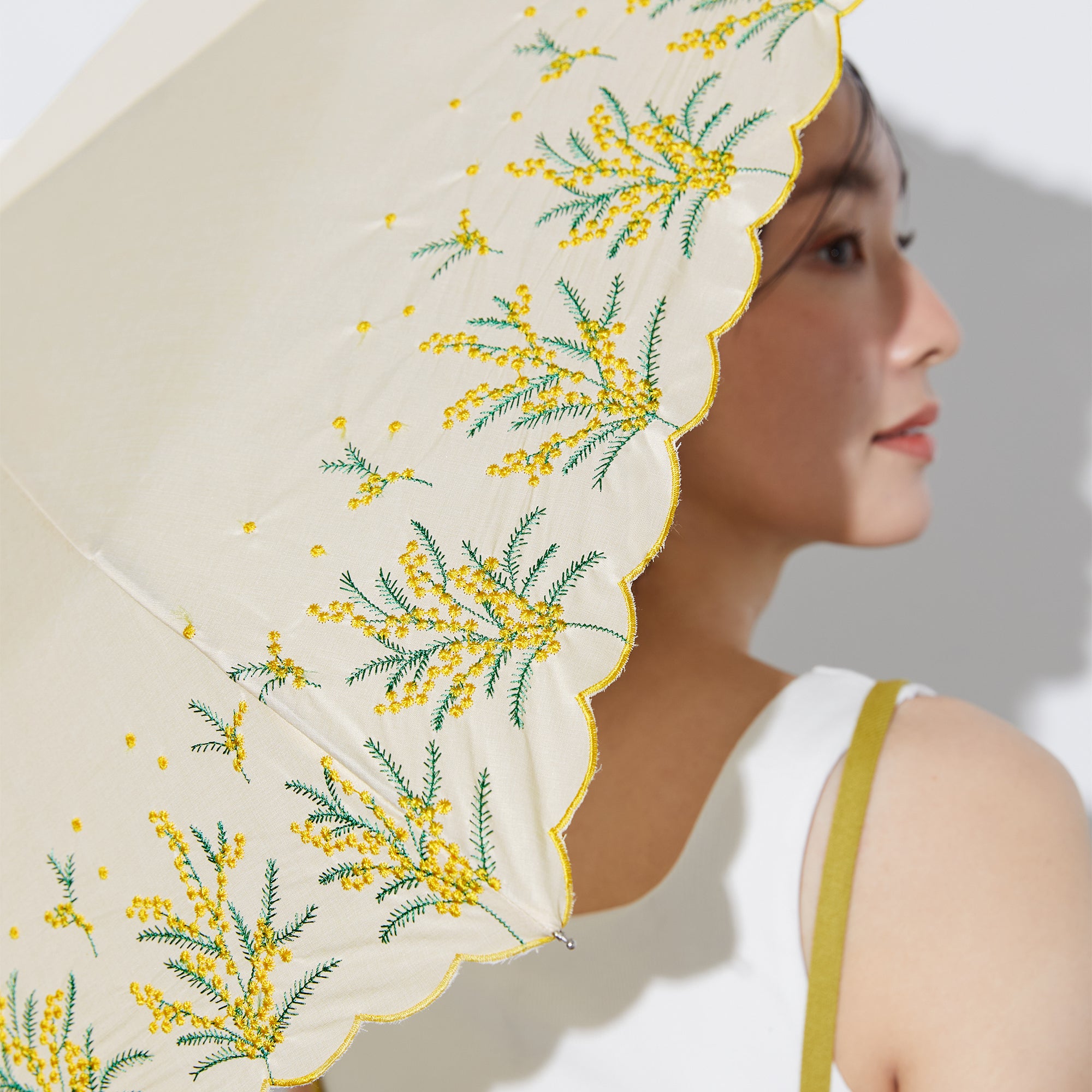 ミモザ刺繍 ミニ | Mimosa Mini