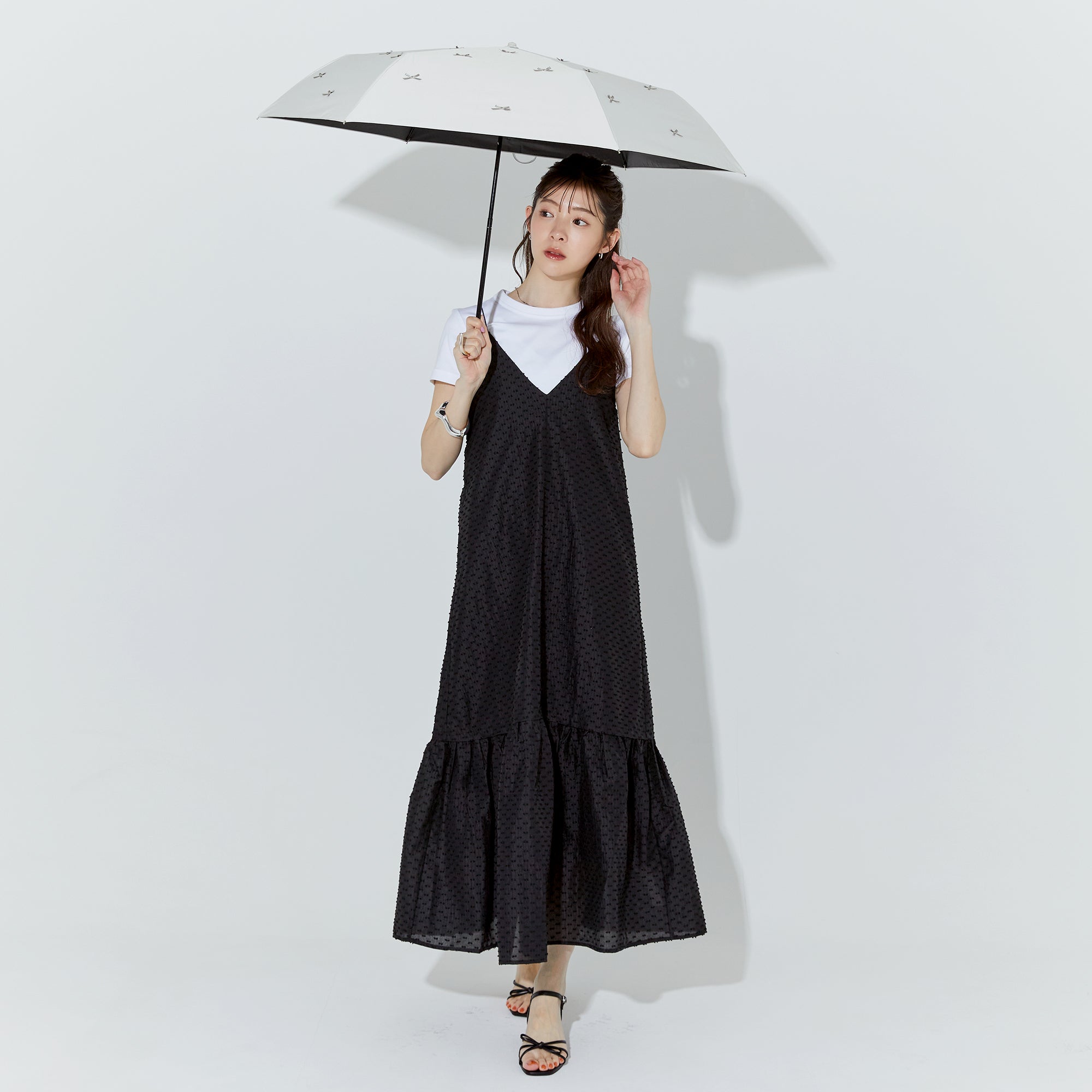【美品】キャンディブッピー リボンシャワーバッグミニ PUプティリボン トートバッグ ミニ | Petit Ribbon Mini
