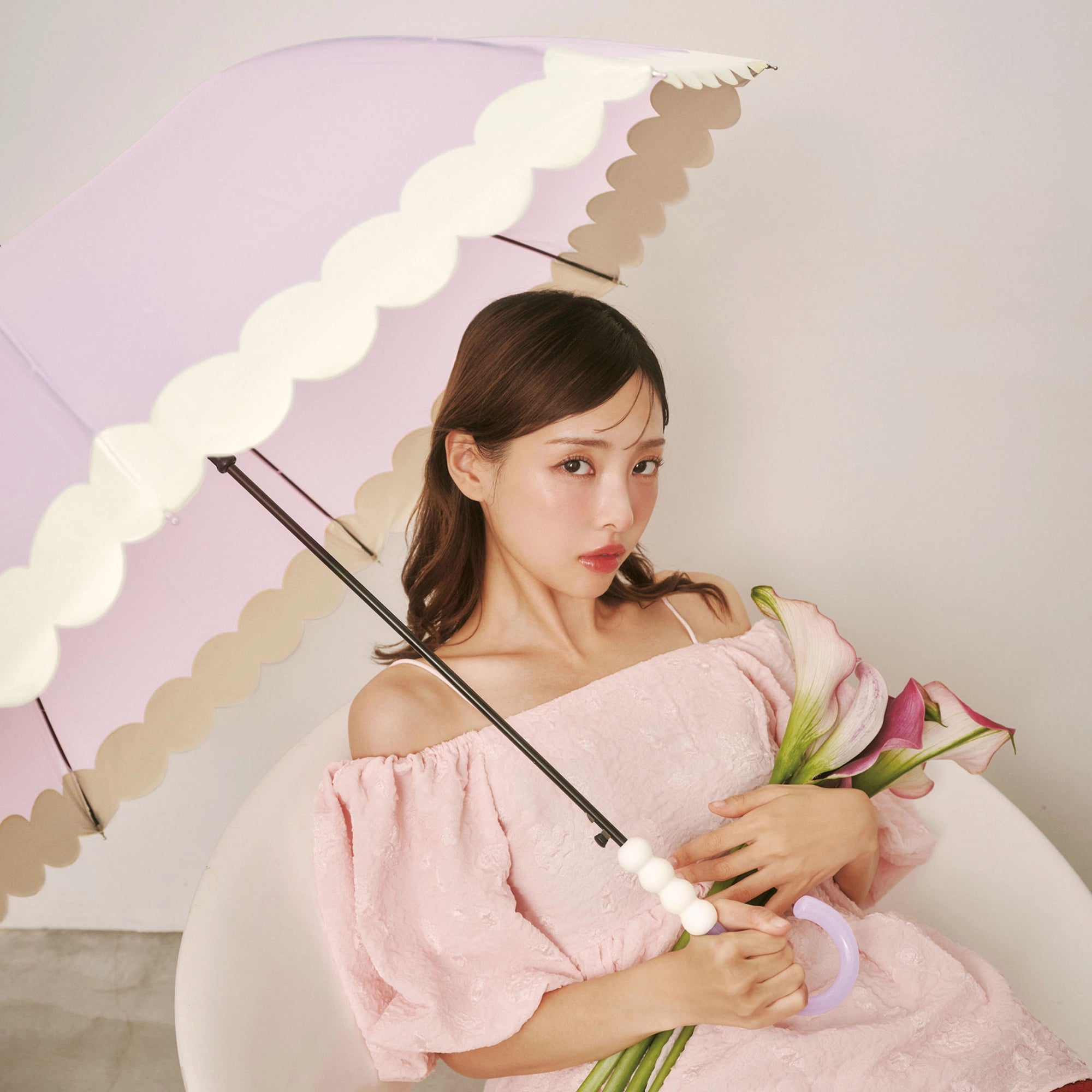 クリアアンブレラ ／ ボンボン | Clear Umbrella bonbon