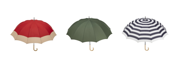 Sharing an umbrella