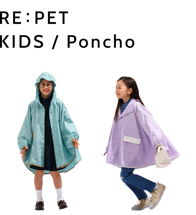 RE:PET KIDS / Poncho
