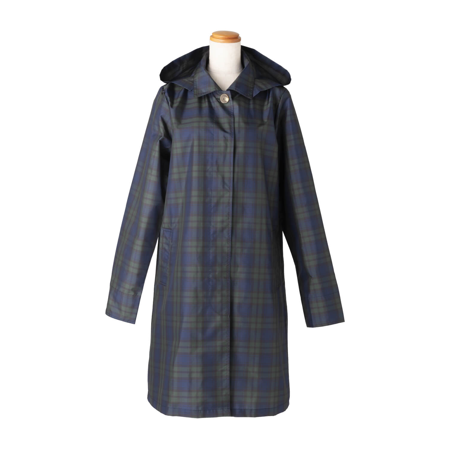 Pattern Soutien Collar Coat(パターンステンカラーコート)丨because